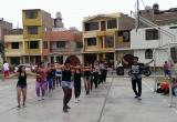 Los más jóvenes se beneficiaron con actividades deportivas en la urbanización Santa María. (Foto: Difusión)