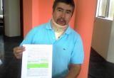Diego Campos, declaró que no puede trabajar a raíz del accidente. Foto: Trujillo en Línea