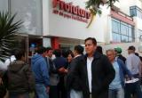 Largas colas se formaron en AFP. Foto: Trujillo en Línea
