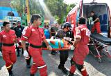 Joven fue trasladado a una clínica privada para su atención. Foto: Seguridad Ciudadana de Trujillo