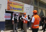 En un megaoperativo fueron clausurados seis bares del mercado La Hermelinda. (Fotos Facebook MPT)
