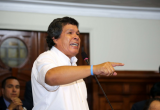 El congresista por Ancash, Heriberto Benítez, calificó de injusta la sanción impuesta en su contra. (Foto Internet)