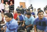 La fiscal Hilda Paiba Cossio(en la parte superior de la imagen) fue destituida del cargo, al ser relacionada a la banda del "Cojo Mame". (Foto La Industria)