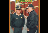 César Díaz Cabrera (25), "Kike", integrante de a banda del "Cojo Mame" fue distinguido el año pasado. (Foto cortesía PNP)