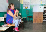 Mujer es una de las detenidas. Foto: cortesía