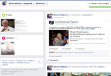Gloria Montenegro denunció hace más de dos semanas ser víctima de guerra sucia. Foto: Facebook