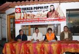 Dirigente regional fujimorista Pilar Ramos de Chaman participó en juramentación. (Foto: Difusión)