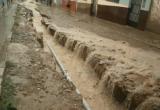 Un verdadero río atraviesa las calles de Tembladera, debido a las intensas lluvias de los últimos tres días.(foto facebook fuente privada)