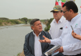 El ministro de Agricuktura, Juan Benites, inspeccionará hoy los trabajos preventivos por El Niño en Trujillo.