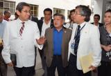 Visita del ministro a los principales hospitales de Trujillo. (Foto: Facebook)