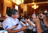 Regidor Hernán Aquino fue vacado hoy en sesión de concejo. (Foto Archivo)