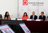 Ministra Ana Jara preside la reunión del 113° Foro del Acuerdo Nacional. (Foto Internet-medios)