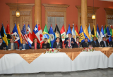 Desde hoy inició la reunión de los jefes y delegados policiales de 22 países de América. (Foto cortesía GRLL)
