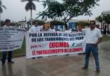 Realizaron protesta en Plaza de Armas de Trujillo. Foto: Trujillo en Línea