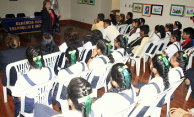 Escolares líderes de sus instituciones se capacitarán para orientar a sus compañeros. Foto: Trujillo en Línea