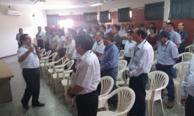 Todos los trabajadores recibieron las charlas preventivas. (Foto: Difusión)
