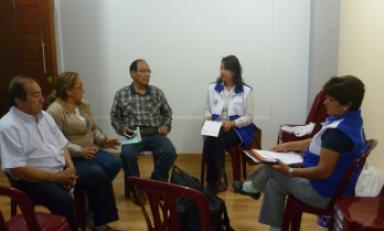Personal de Subgerencia de Salud de la MPT se reunió con dirigentes del mercado ubicado en el Centro de Trujillo. (Foto: Difusión)