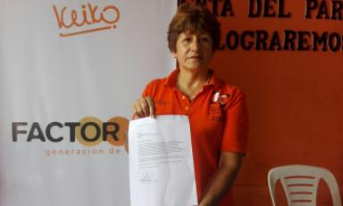 Coordinadora de Fuerza Popular niega que alcalde detenido por cobro de coima pertenezca al partido. Foto: Trujillo en Línea