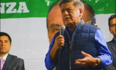 Respaldó a alcalde durante discurso. Foto: Trujillo en Línea