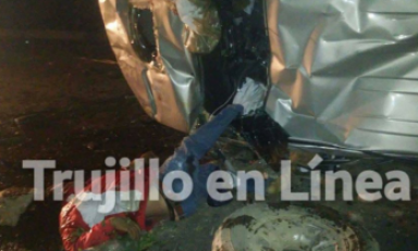 Wilfredo Segura, conductor del vehículo falleció instantáneamente. (Foto Trujilloenlinea.pe)