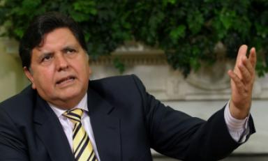 Expresidente de la República, Alan García Pérez. (Foto Internet)