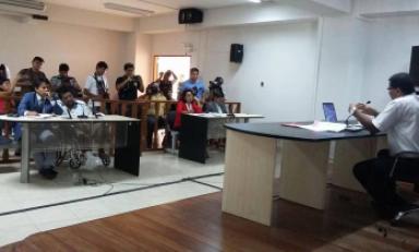 Audiencia duró dos horas. Foto: Choyo Bahamonte