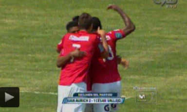 El Juan Aurich de Chiclayo fue mucho mejor y logró hacerse del liderato en el torneo Clausura. (Foto captura video)