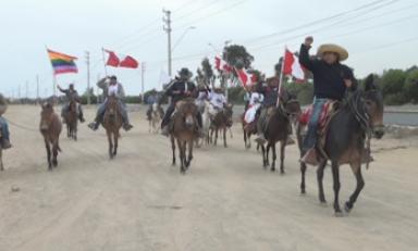 Jinetes cabalgarán hasta Lima a exigir justicia. Foto: Trujillo en Línea