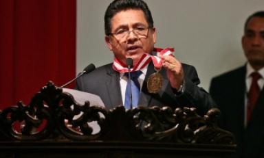 El CNM destituyó esta tarde al cuestionado Carlos Ramos Heredia del cargo de Fiscal de la Nación. (Foto Internet)