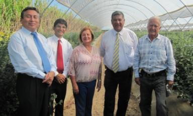 Funcionarios del Gobierno de Canadá visitaron el proyecto especial Chavimochic. (Foto cortesía PECH)