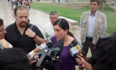 Congresista Veronika Mendoza. (Foto Trujilloenlinea.pe)