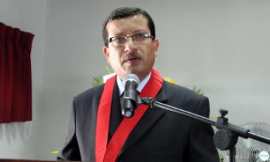 Extitular de la Corte de La Libertad fue elegido por mayoría. (Foto: Poder Judicial)