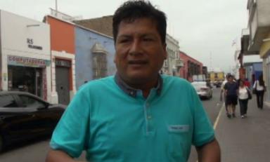 Negó haber agredido a subgerente de Participación Vecinal, Erico Cueva. Foto: Trujillo en Línea