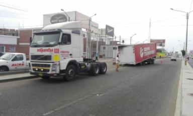 Por fortuna no se registraron heridos. Foto: Trujillo en Línea