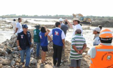 Acuerdan reforzar ambos lados del cauce. Foto: Trujillo en Línea