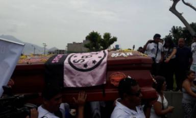 El último adiós a Porongo. Foto: Trujillo en Línea