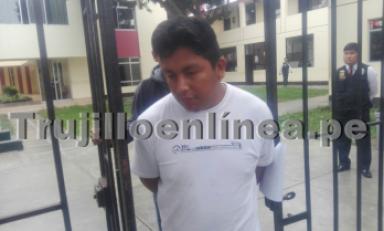 Sujeto fue detenido la tarde de ayer. Foto: Trujillo en Línea