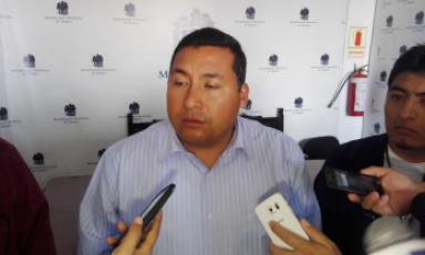 Foto: Alcalde de Huanchaco, José Ruiz, confirmó movilización para lunes 14 de agosto.