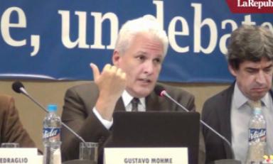 Gustavo Mohme Seminario, presidente de la SIP. (Foto La República)