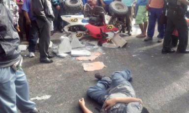 Víctima fue trasladada de emergencia al Hospital Belén. (Foto: Difusión)