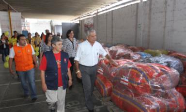 Trujillanos se unieron para ayudar a país damnificado. Foto: MPT