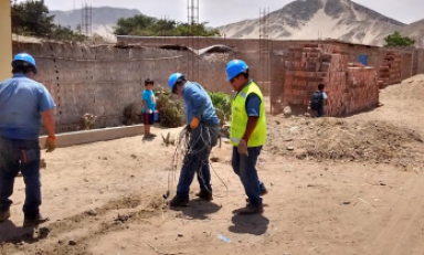 Se hallaron conexiones clandestinas de energía en varios sectores de Chao.(Foto cortesía)