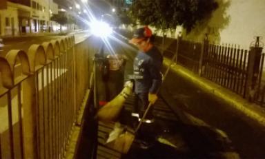 Los fines de semana es cuando más trabajo tiene el personal de Limpieza del Segat. (Foto cortesía MPT)