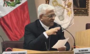 Estuvo en Lima para anunciar en una conferencia episcopal. Foto: Trujillo en Línea