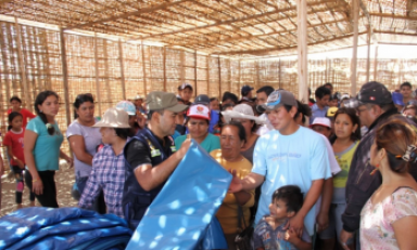 Los municipios distritales se organizan y adquieren materiales para proteger las viviendas vulnerables. (Foto difusión)