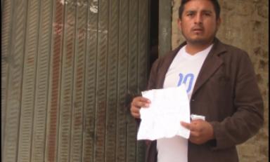 Culpa a alcalde de Mache por amenazas. Foto: Trujillo en Línea