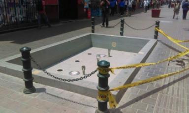 En mal estado se encuentran las piletas del centro histórico de Trujillo. (Foto Trujilloenlinea.pe)