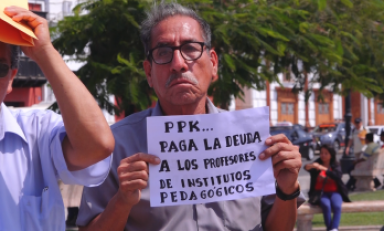 Protestaron frente a comuna de Trujillo y Casa de Gobierno Regional. Foto: Trujillo en Línea
