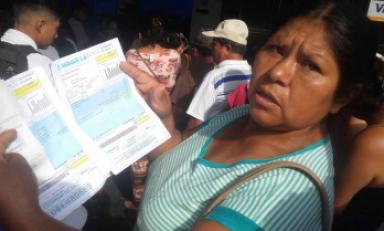 Se queja porque monto por marzo no bajó. Foto: Trujillo en Línea