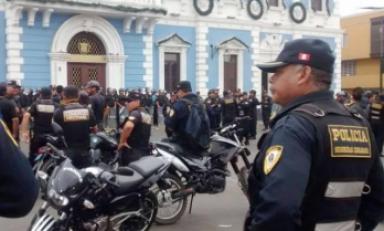 Unos 80 serenos han sido notificados de despido por la MPT. Ellos anunciaron que demandarán a la municipalidad. (Foto Internet)